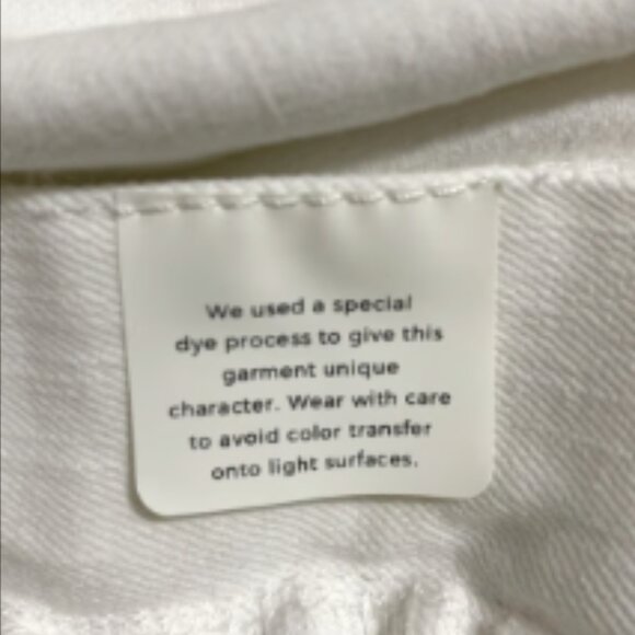 DL1961 Women's Patti Straight High Rise Vintage Ankle White Jeans Size 24W - Picture 10 of 15